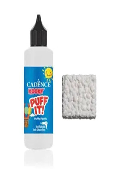 Cadence KB01 Beyaz Kooky Puff It Kabaran Boya 90ML