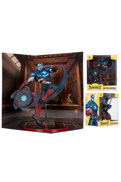 Mcfarlane - Marvel Rivals Captain America 1:10 Scale Collectible