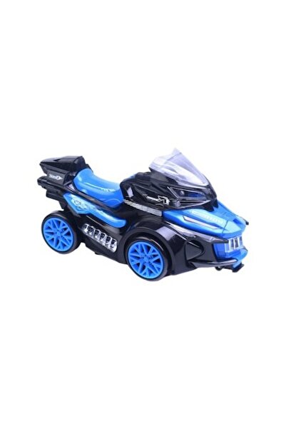 Next Motocicleta Politie cu 3 mini moto incluse, fara telecomanda, lumini si ...