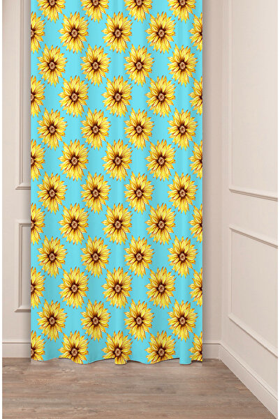 GREENDECOR Lemon Summer Floral Patterned Colorful Specially Designed Digital ...