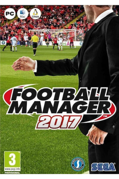 SEGA Football Manager 2017 (Κλειδί) Παιχνίδι Η/Υ