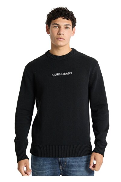 Guess Jeans Πλεκτή Μπλούζα M4BR31Z3HM1-JBLK - Black - l