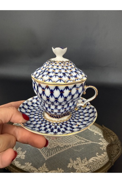 LOMONOSOV kapaklı fincan