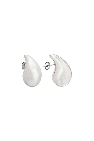 neslyaccessories Very Open Silver Drop Earrings