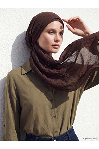 LC Waikiki I Self-Embroidered Women's Shawl from Freezen Store
