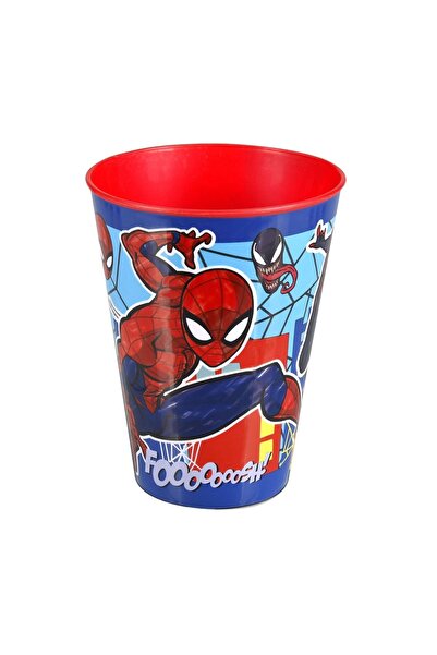 OEM Pahar copii, model Spiderman, albastru, 430ml – băut ușor și sigur pentru...