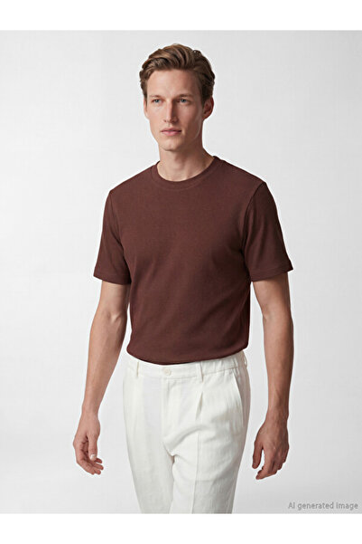 LC Waikiki I Zero Roba Collar Ribbed Men's T-Shirt from Freezen Store