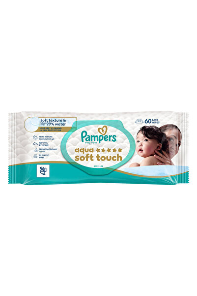 Pampers Aqua Soft Touch Islak Havlu 60'lı (4'li Paket)