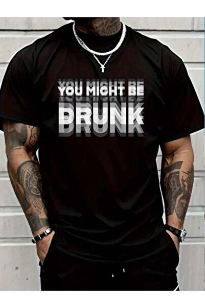 799 100% Cotton Funny Drinking Humor You Might Be Drunk T-Shirt Women's Men G...