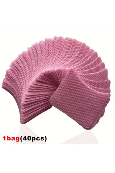 Choice 40pcs-Pink 200/40Pcs Disposable Cotton Eyelashes Patch Sticker For Rem...