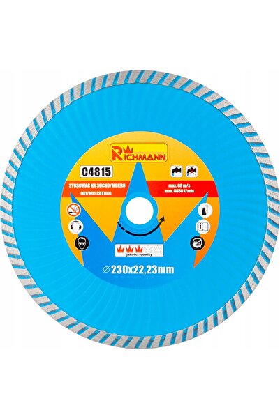 richmann Disc diamantat pentru tăiere gresie Super Turbo 230