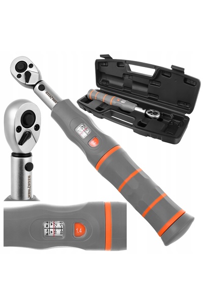 Bigstren Cheie dinamometrică 1/4 2-26 Nm în cutie + Certificat de calibrare