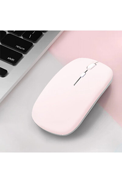 choice2 Pink Universal Bluetooth-compatible Mouse Wireless Mouse Silent Compu...