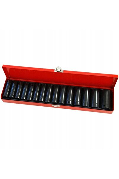 neilsen Set de chei tubulare de impact, 15 piese, 10-30mm, 1/2 lungi