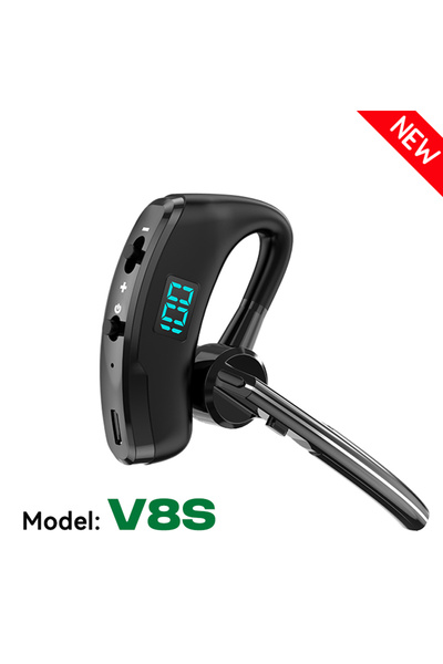 Choice1 V8S V8S Business Wireless Earphone LED Display With HD Mic Incoming C...