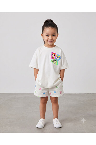 babytex تي شيرت للأطفال مطبوع عليه Cute Super Girls، مصنوع من القطن بنسبة 100...