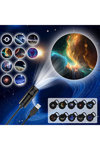 Choice Onesize LED Projector 1 Lighting Mode 10 Style Image Change Home Bedro...