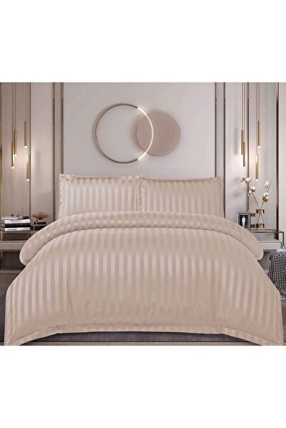 OEM Damask Duvet Cover Set with Stretchy - Horeca Premium - 4 pieces | 19181-VH