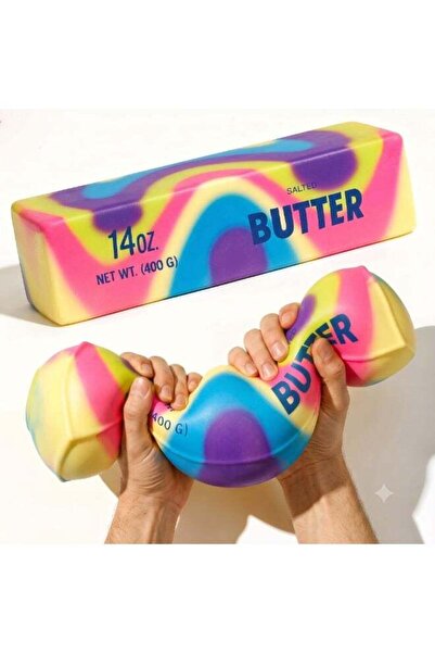 REZZOSS Realistic Stick of Butter Squishy Toy – 14oz (400g) Slow-Rise Salted ...