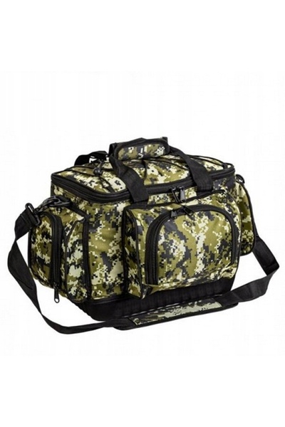 NO BRAND Geantă traper camuflaj pixelat nr. 1 33x19x28cm