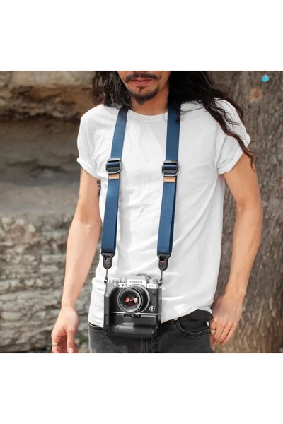 NO BRAND Peak design slide lite v3 midnight - curea pentru cameră albastră