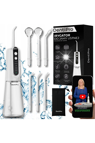 NO BRAND Dentipro 5 moduri + 6 duze - Irigator dentar fără fir