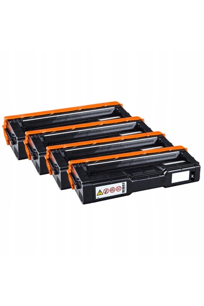 NO BRAND Set de 4 tonere noi pentru Ricoh Spc341 407899 407900 407901 407902,...