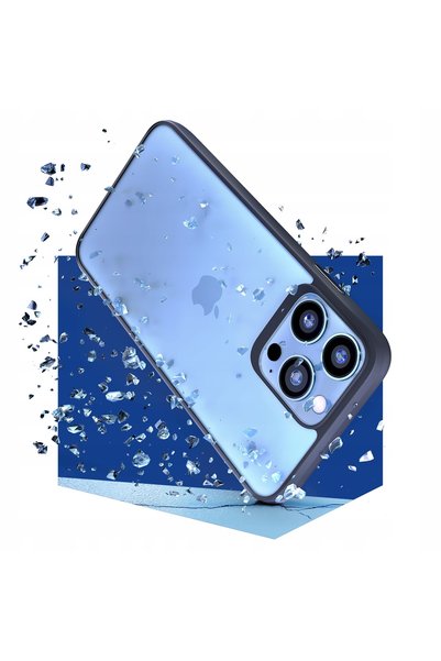 3MK Apple iPhone 16 - Husă Satin Armor+ Albastru