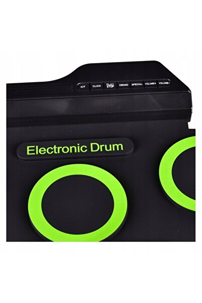 NO BRAND Set de percuție electronică Suprimo, tip pad, rulabil