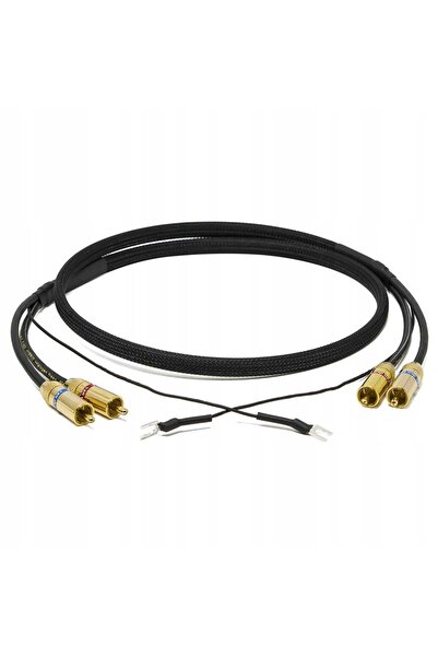 NO BRAND Cablu pentru Gramofon 2 RCA - 2xRCA Van Den Hul D-502 Hybrid 1,2m