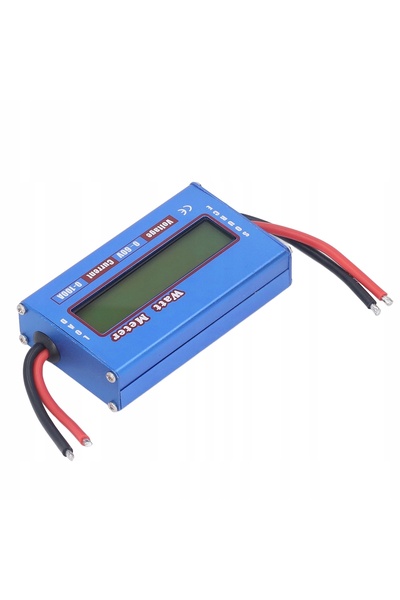 NO BRAND Contor de putere RC, voltmetru și ampermetru cu afișaj LCD