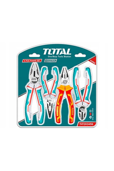 NO BRAND Total Tht2K0456 Clești, Set de 4 bucăți, Industriali, Crv