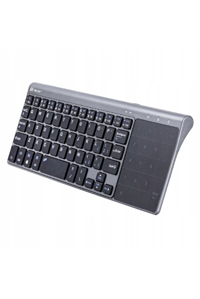 Tracer Tastatură wireless silențioasă, subțire, cu touchpad, pentru Smart TV ...