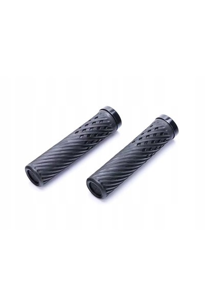NO BRAND Manșoane ghidon Luna Mod.Dd40B 130 mm Negru Ring Romet