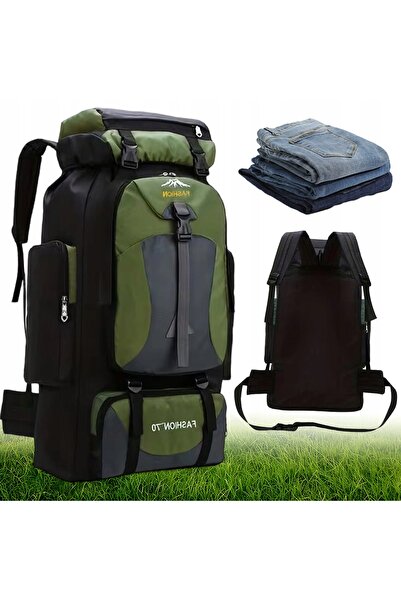 NO BRAND Rucsac de munte cu capacitate de 70L, impermeabil, ușor, pentru turism