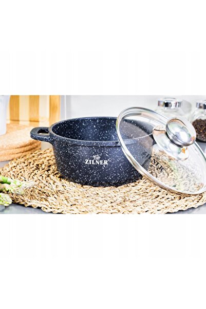 NO BRAND Set de oale 8El Pots Stone pentru inducție și gaz