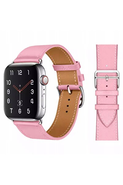 NO BRAND Curea din piele pentru Apple Watch 1/2/3/4/5/6/7/8/SE 38/40/41 mm
