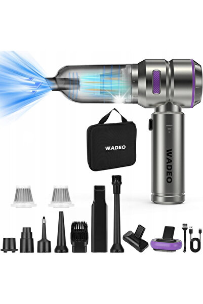 NO BRAND Aspirator vertical fără fir cu 3 trepte de putere, 18000Pa, set 3 în...