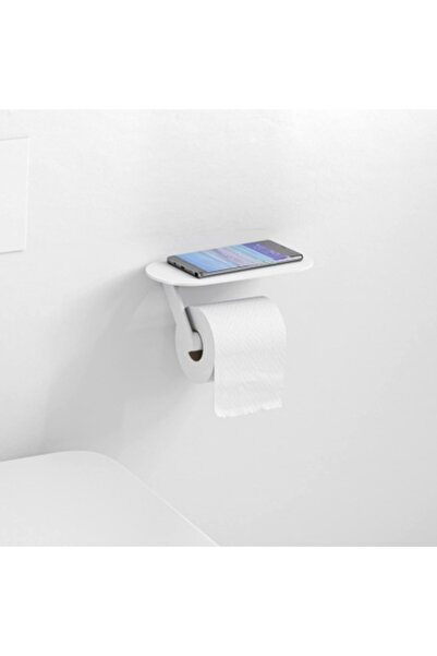 Hansgrohe Suport hârtie igienică WallStoris cu raft