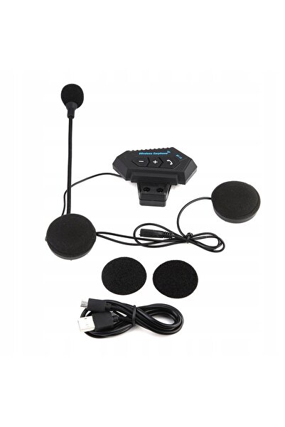 NO BRAND Interfon Bt12 Căști Bluetooth pentru cască de motocicletă/bicicletă ...
