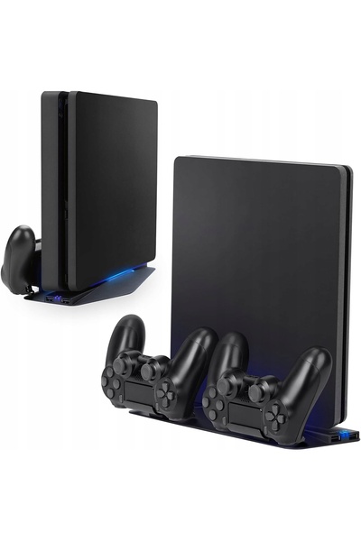 NO BRAND SUPORT VERTICAL MULTIFUNCȚIONAL pentru PS4 Slim și PRO – STAȚIE DE A...