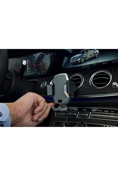 NO BRAND Suport auto automat. Pentru telefonul cu funcție de încărcare wireless