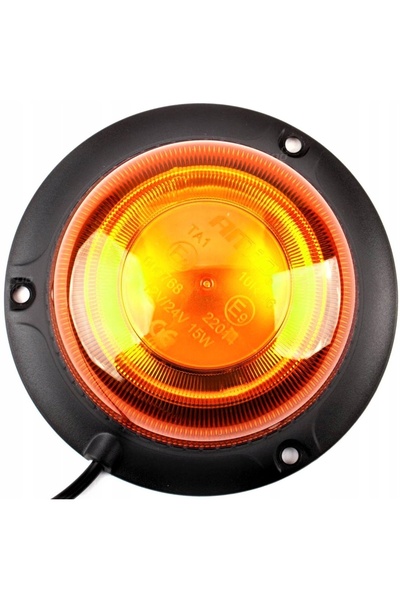 NO BRAND Lampă de avertizare intermitentă mini cocoș 18 LED-uri R65 R10 12V 2...
