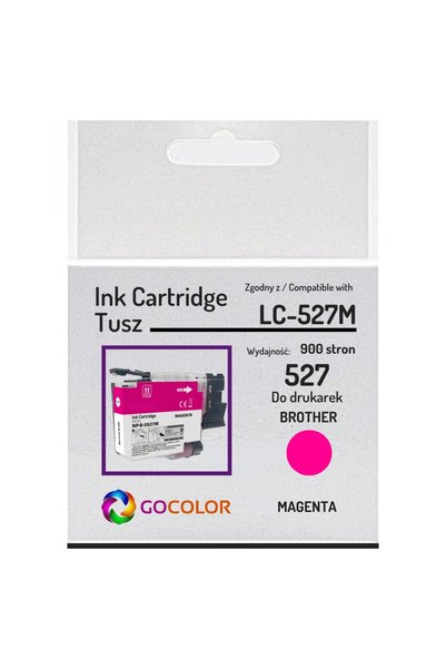 NO BRAND Cartuș de cerneală magenta nou lc527m lc-527 pentru Brother MFC-J435...
