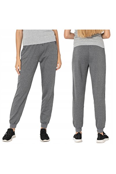 NO BRAND Pantaloni de trening sport de damă cu șnur 5477-04 R L