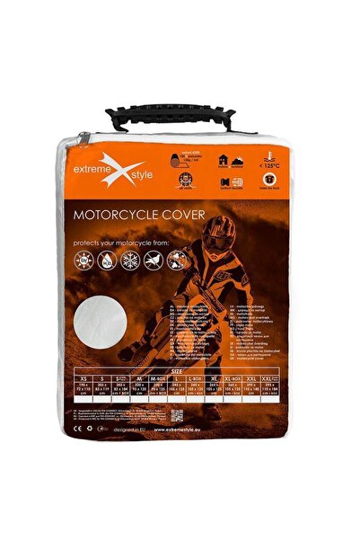 NO BRAND Husă pentru motocicletă cu spațiu pentru parbriz și portbagaj M