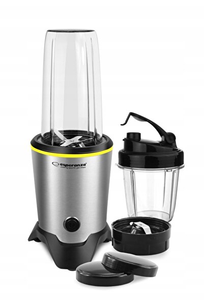 NO BRAND Blender Nutri cu lame pentru smoothie-uri și cocktailuri 1000W + 2 s...