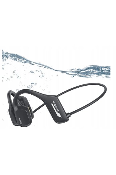 NO BRAND Căști wireless Bluetooth cu conducție osoasă pentru sport și alergar...