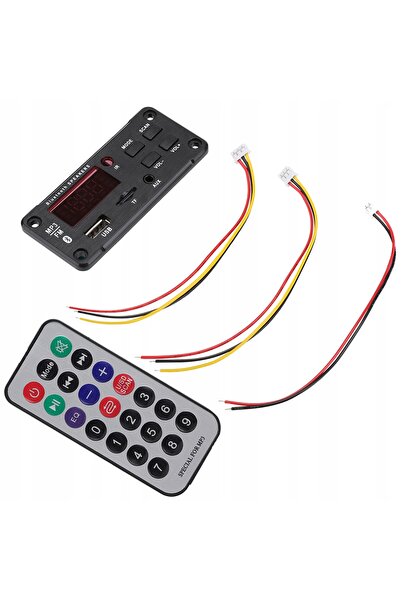 NO BRAND Placă decodor MP3 USB Bluetooth 12V CC