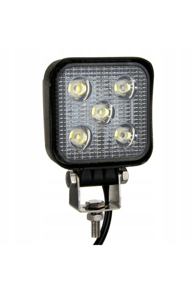NO BRAND Lampă de lucru cu reflector 5 LED-uri 15W 12V 24V